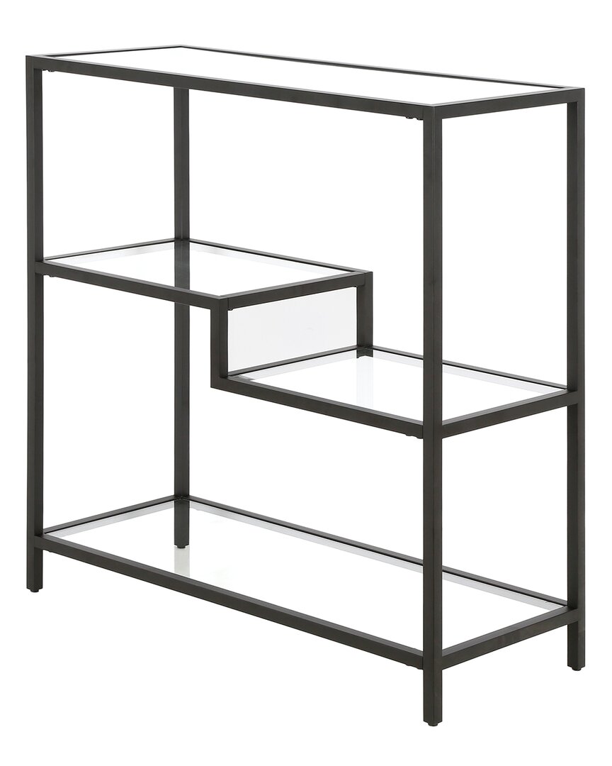 Abraham + Ivy Johann 36in Tall Bookcase In Black