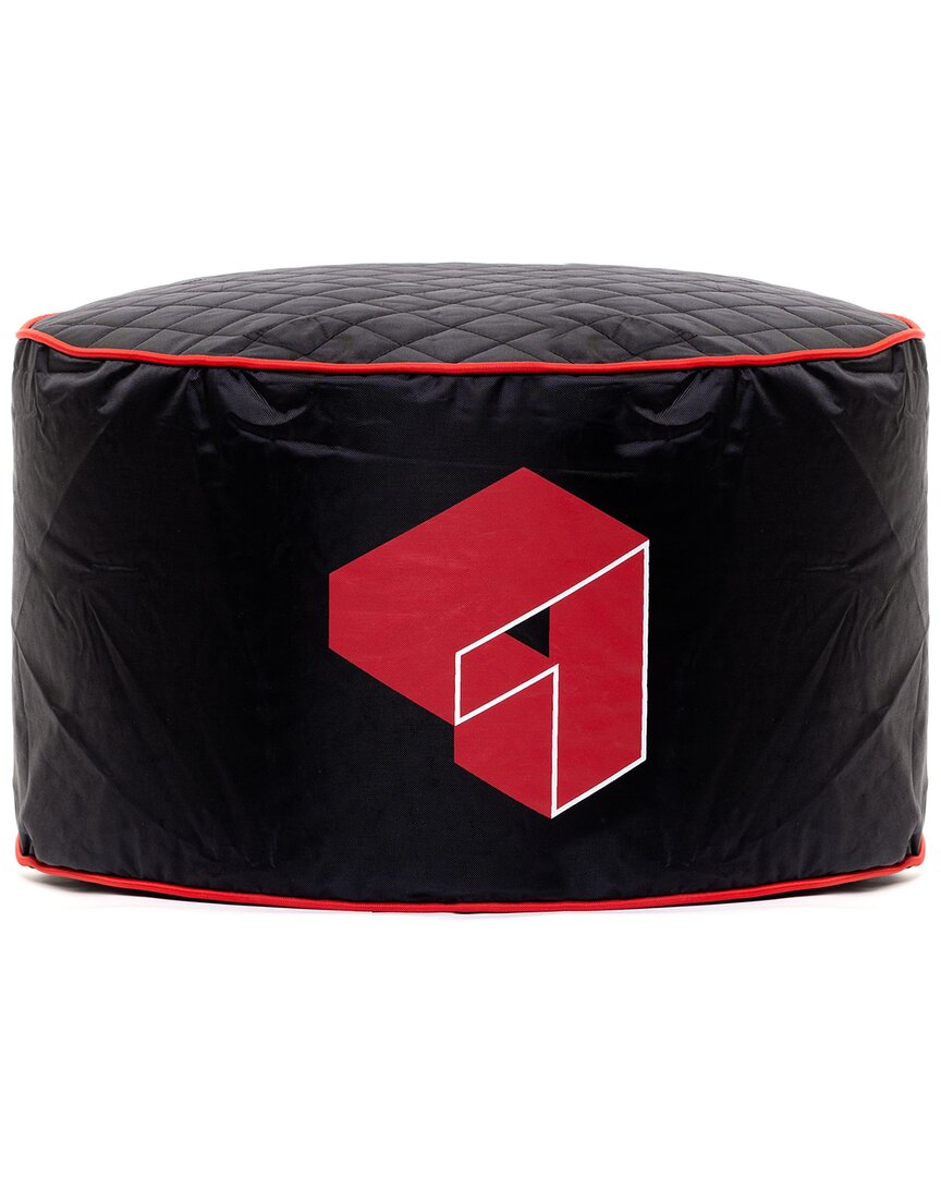 Gouchee Home Siteazee Ottoman Pouf In Red