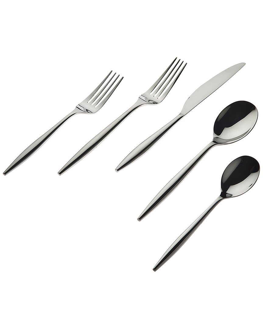 Godinger Milano Mirror 20 Piece Flatware Set, Service For 4