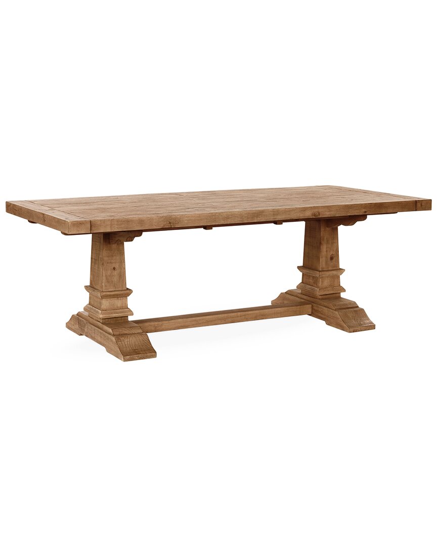 Classic Home Allegra Extendable Reclaimed Pine Wood Dining Table Top