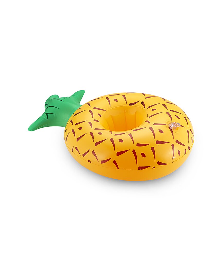 Phunkeetree Dnu Unprofitable Phunkee Tree Pineapple Floatie Waterproof Bluetooth Speaker In Yellow