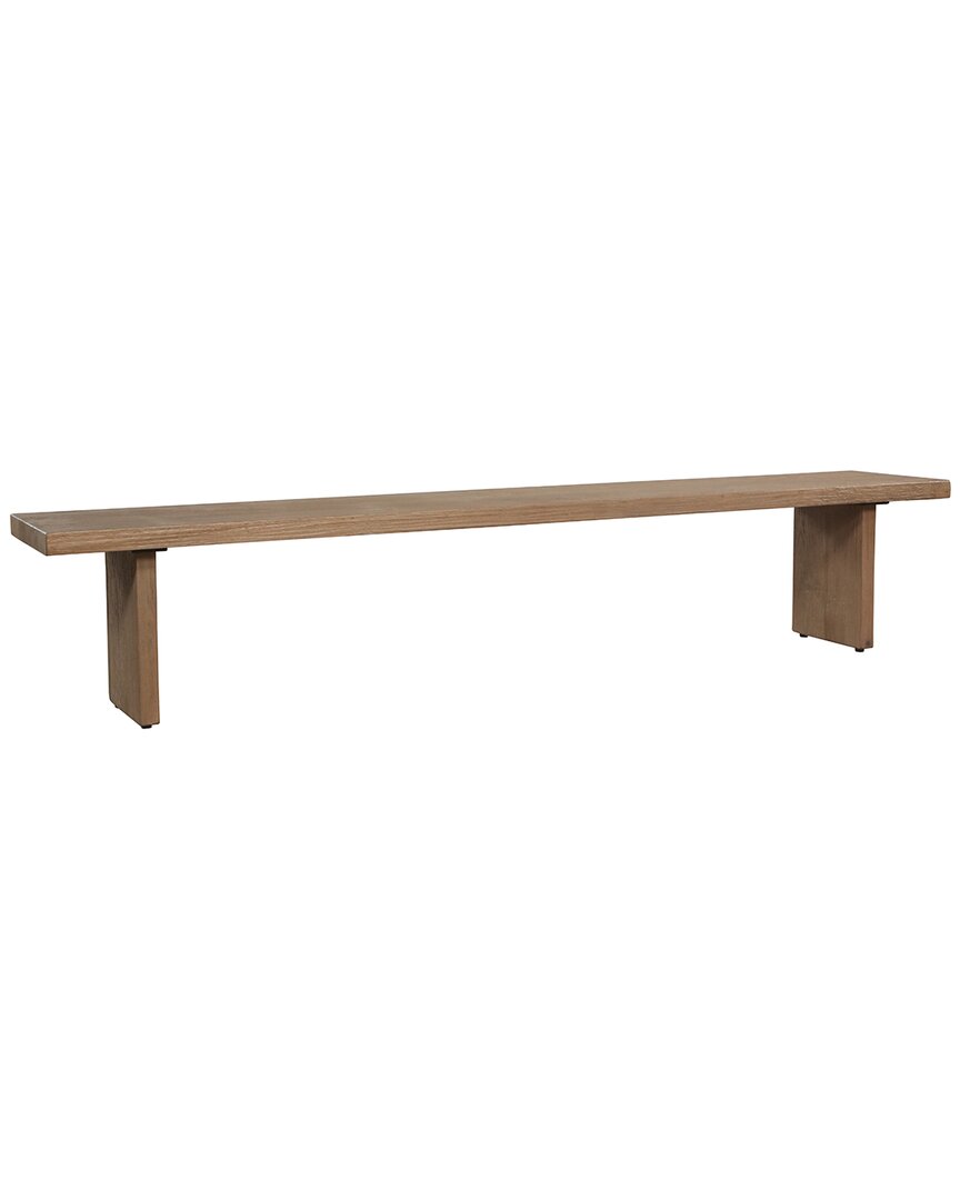 Moe's Home Collection Koshi Bench In Brown