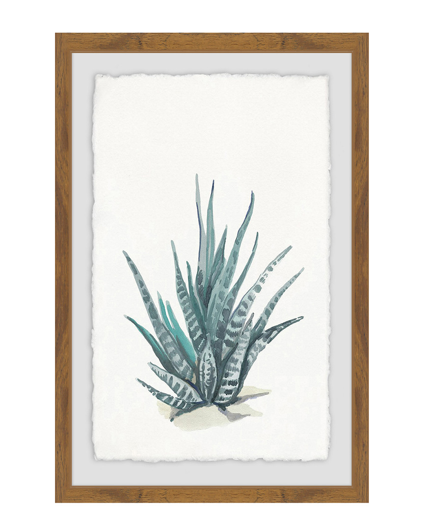 Marmont Hill Tall Succulent Framed Painting Print