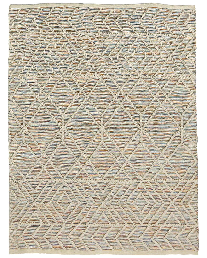 Shop National Tree Company Hand Woven Outdoor Rug In Multicolor