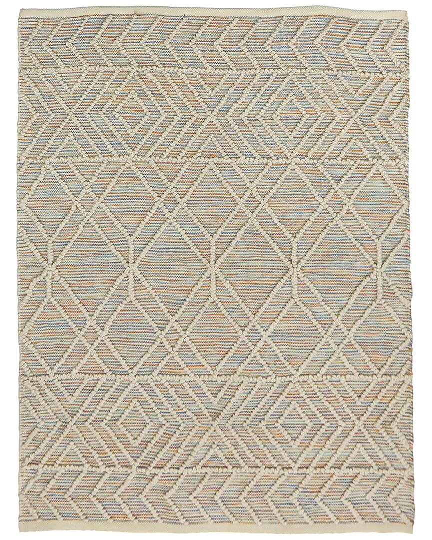 National Tree Company Hand Woven Outdoor Rug In Multicolor