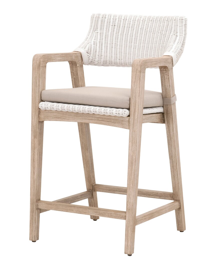 Essentials For Living Lucia Counter Stool In White