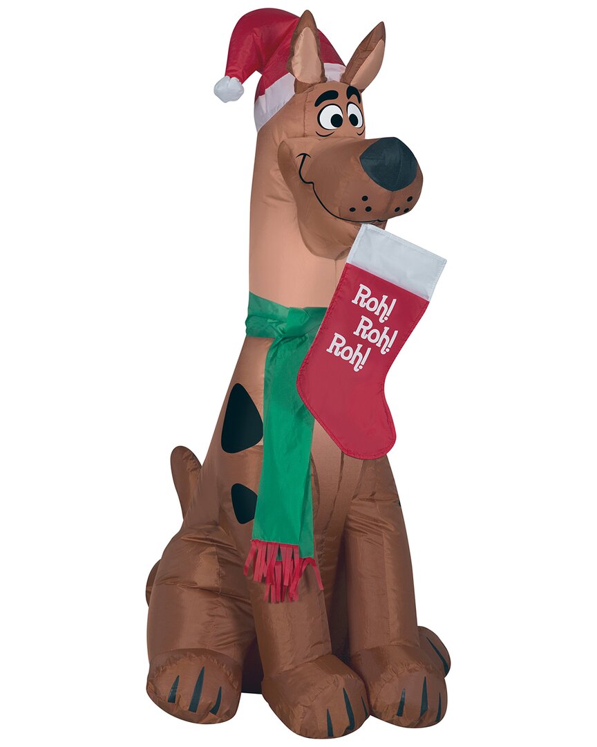 National Tree Company 3.5ft Inflatable Scooby Doo In Brown
