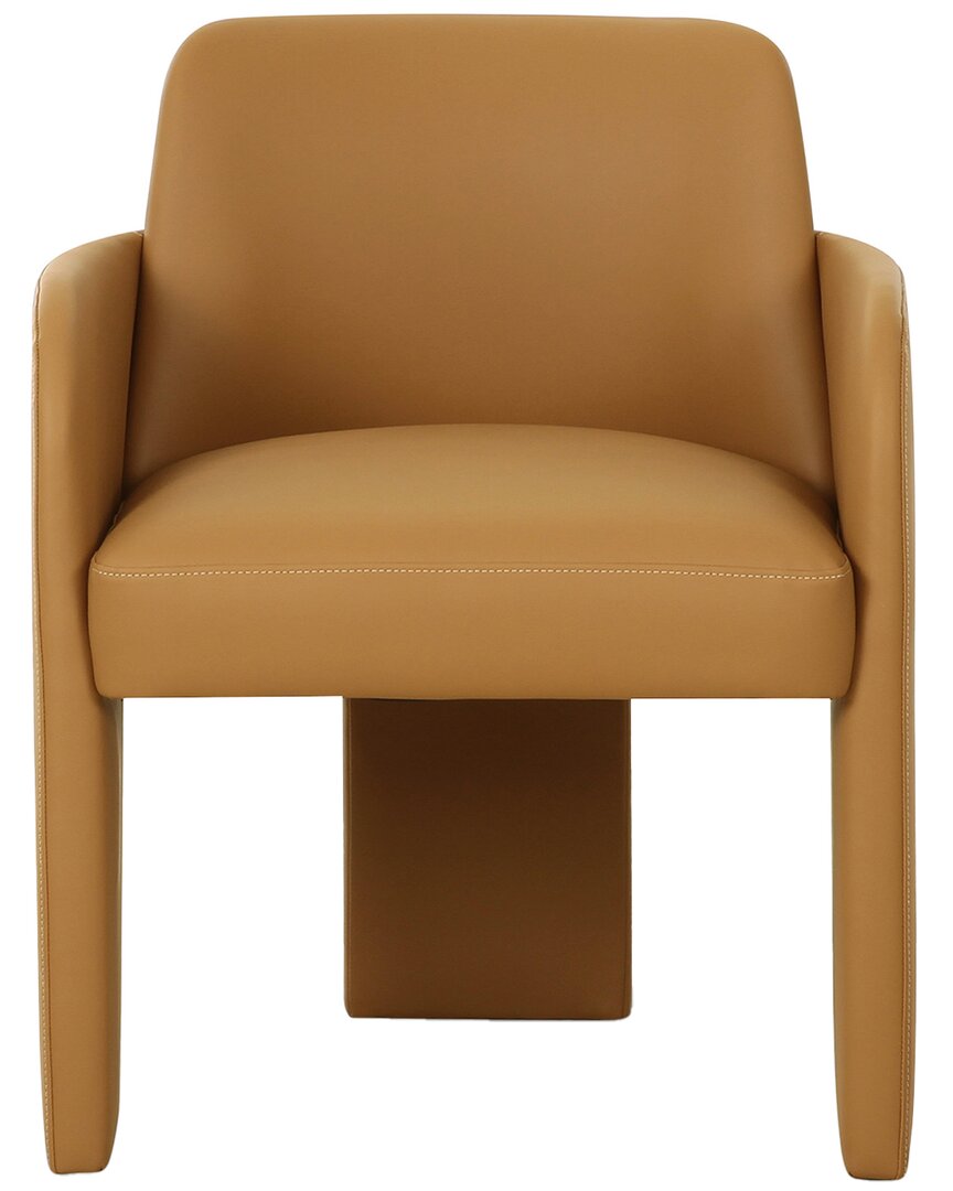 TOV FURNITURE TOV FURNITURE LEO PERFORMANCE VEGAN LEATHER DINING CHAIR