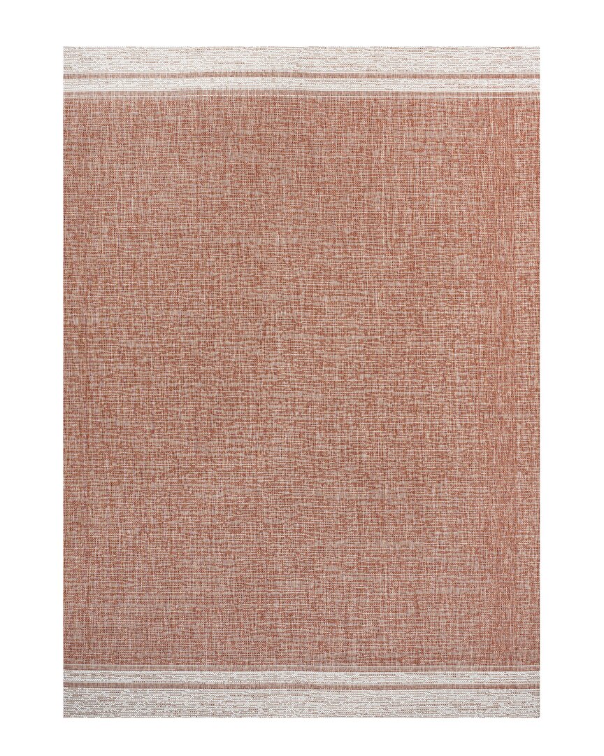 Jonathan Y Alda Modern Minimalist Mingled Solid Indoor/outdoor Area Rug
