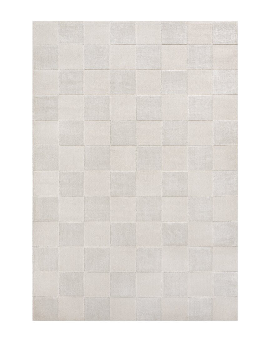 JONATHAN Y JONATHAN Y THEA MODERN GEOMETRIC CHECKERBOARD HIGH-LOW AREA RUG
