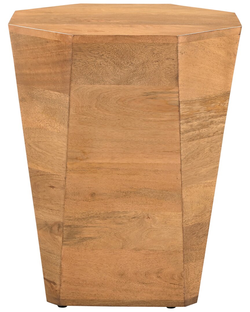 Lr Home Arlo Modern Solid Wood Handmade Side Table