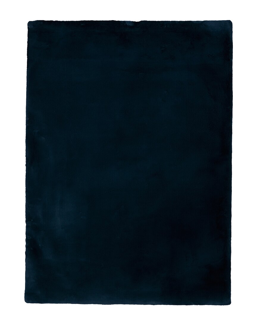 Linon Maven Soft Area Rug In Navy