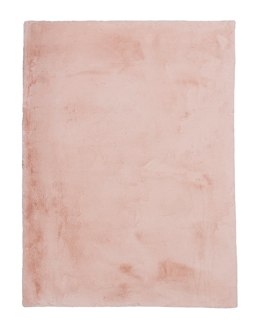 Linon Maven Soft Area Rug In Pink