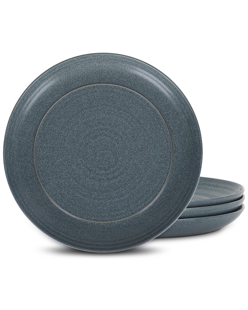 Stone Lain Elio 4pc Dinner Plate Set Blue