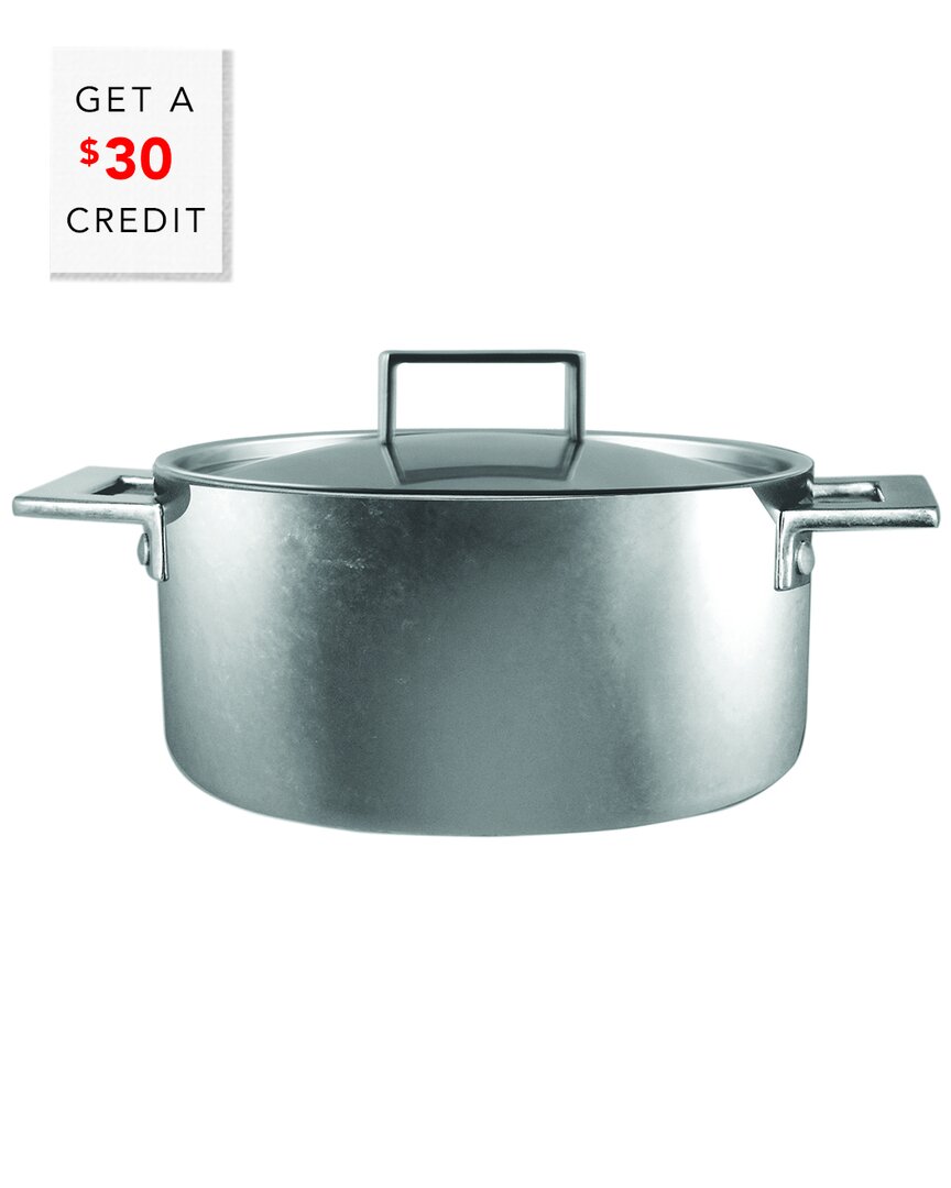 Mepra Attiva Pewter 18cm Casserole With Lid With $30 Credit