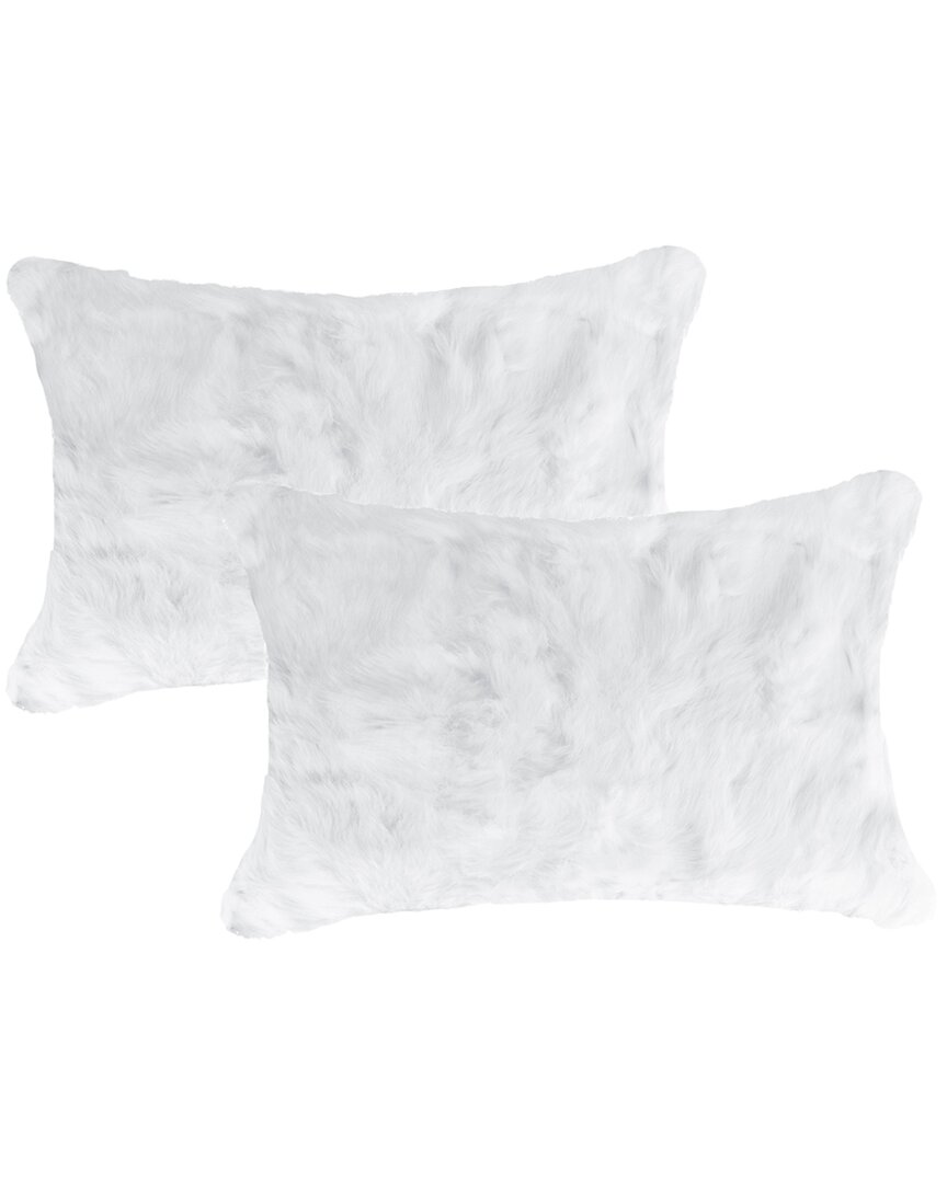Lifestyle Brands 2pk Pillows In White