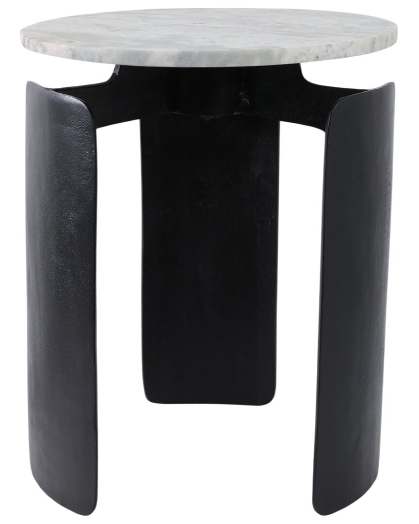 Sagebrook Home 20x16 Marble Top 3-footed Accent Table