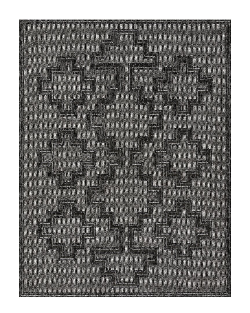 Momeni Hampton Indoor/outdoor Transitional Rug In Gray