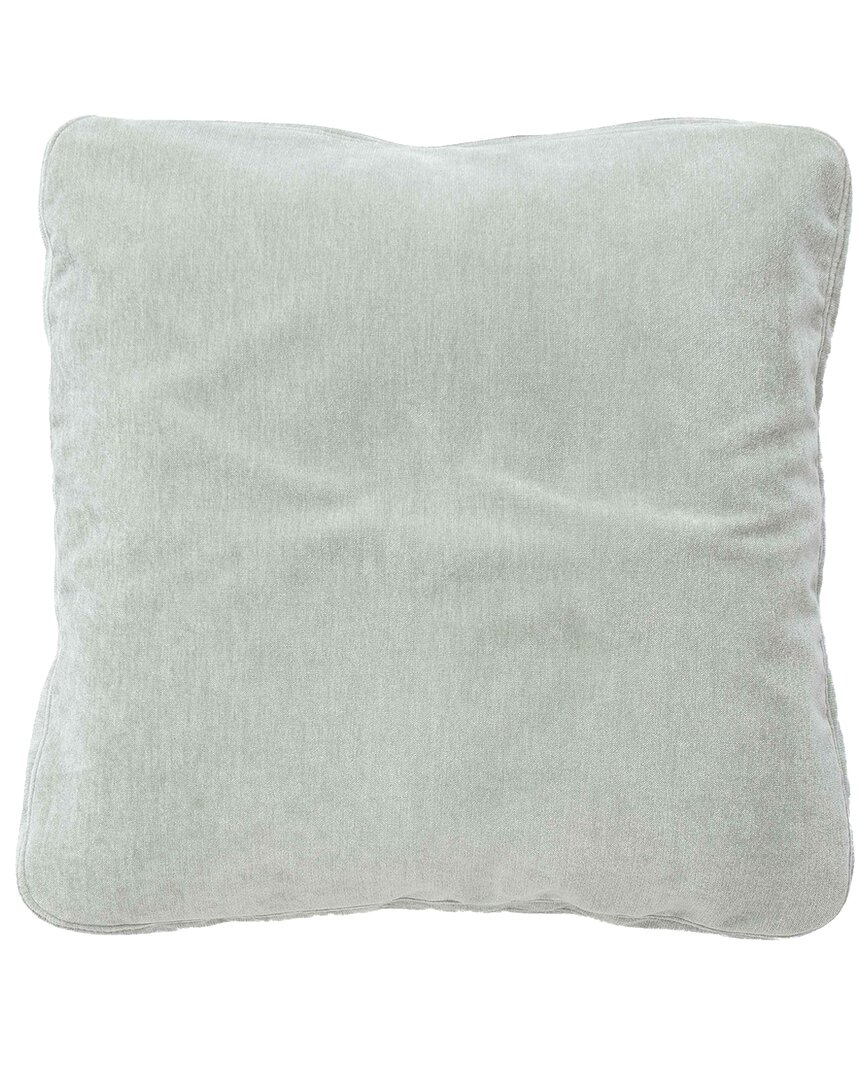 Tov Furniture Tipsy 24in Upcycled Chenille Square Floppy Pillow