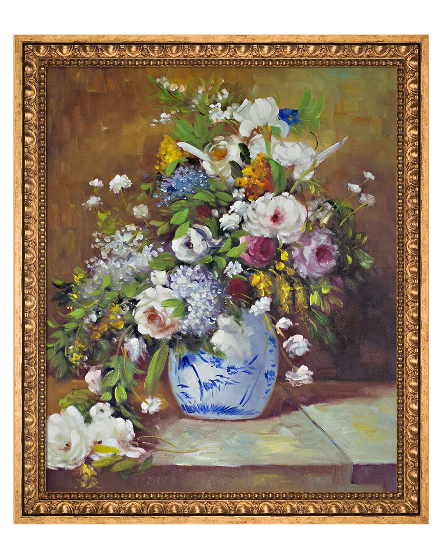Overstock Art La Pastiche By Overstockart Grande Vase Di Fiori By Pierre-auguste Renoir