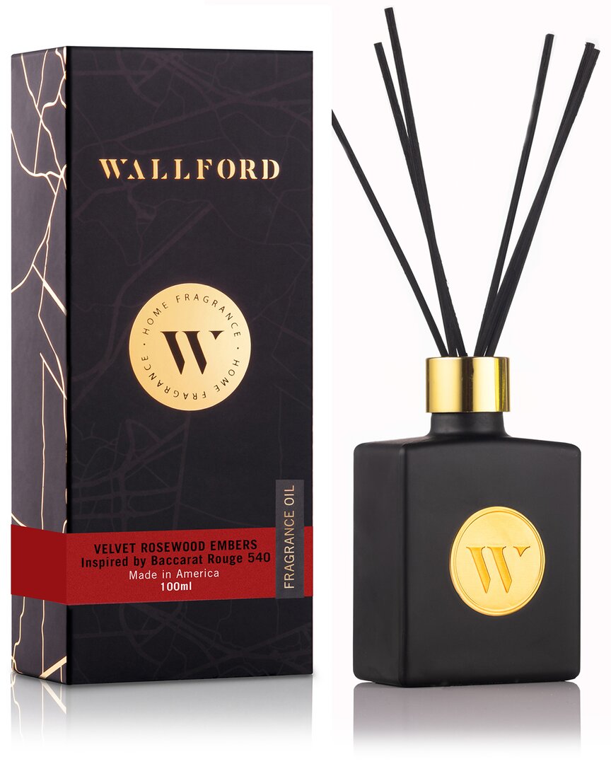 Wallford Home Fragrance Velvet Rosewood Embers Inspired By Baccarat