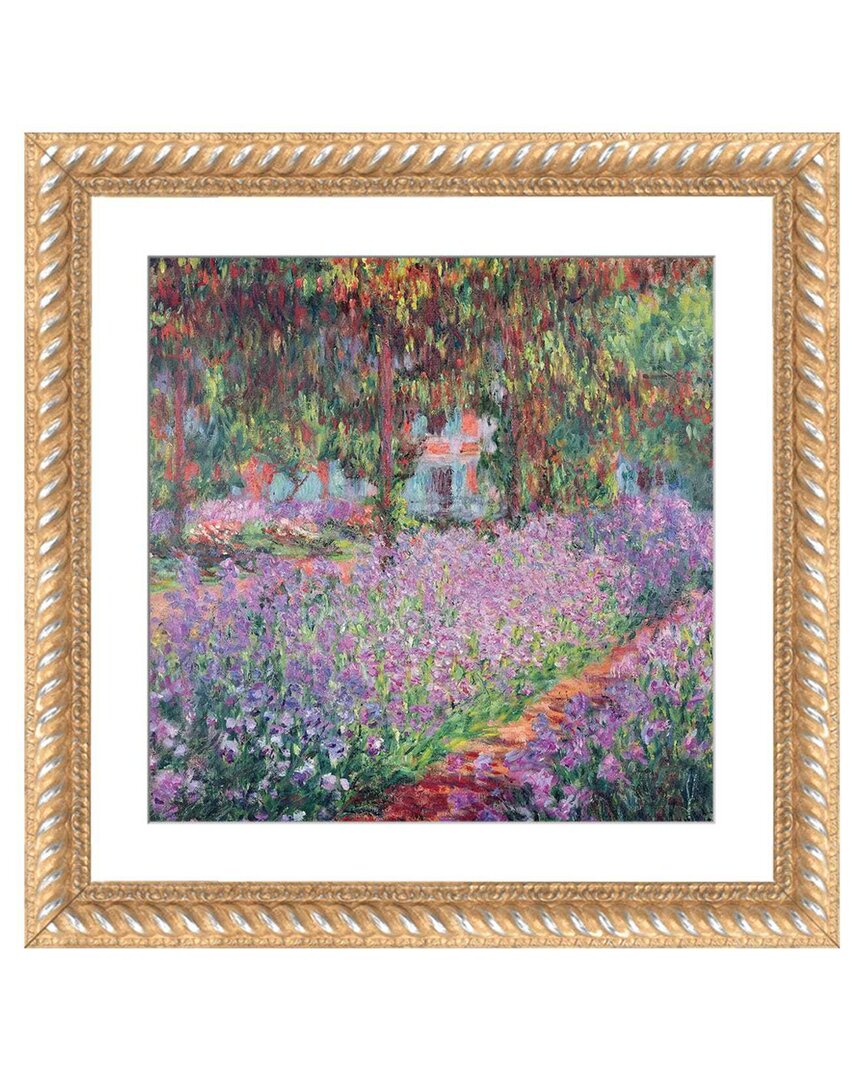 Icanvas The Artist's Garden At Giverny, 1900 By Claude Monet Wall Art