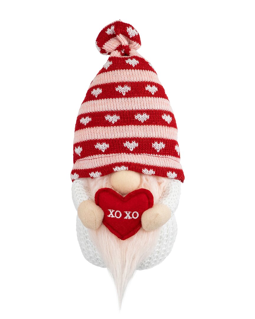 Northlight Plush Xoxo Valentine's Day Gnome In Red