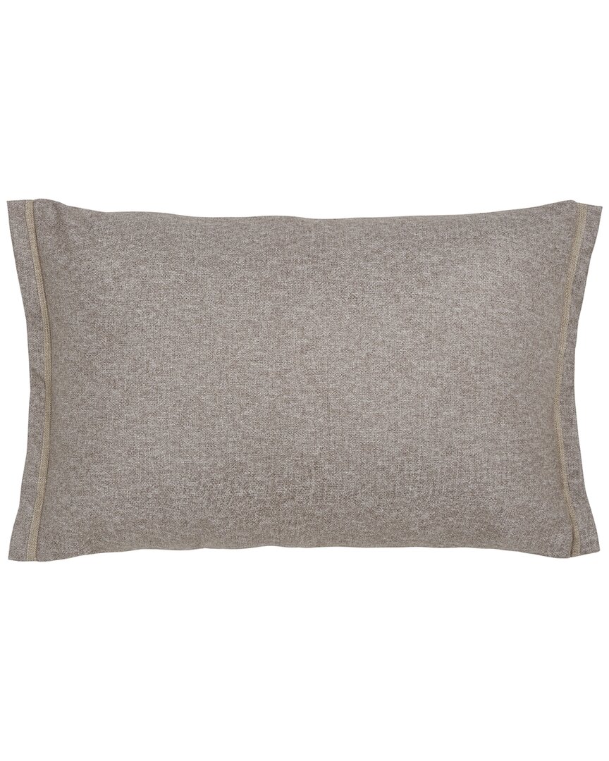 Safavieh Pyper 15x23 Linen-blend Lumbar Pillow In Gray