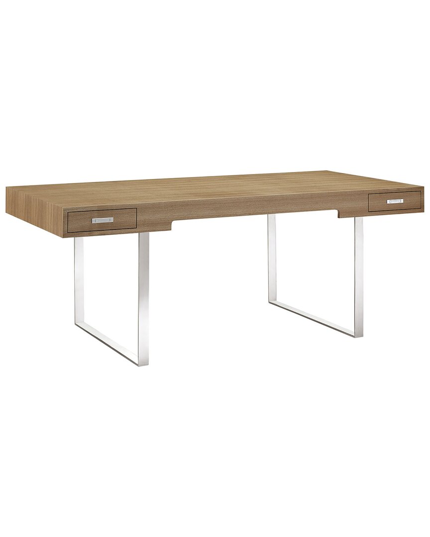 Modway Tinker Office Desk In Brown