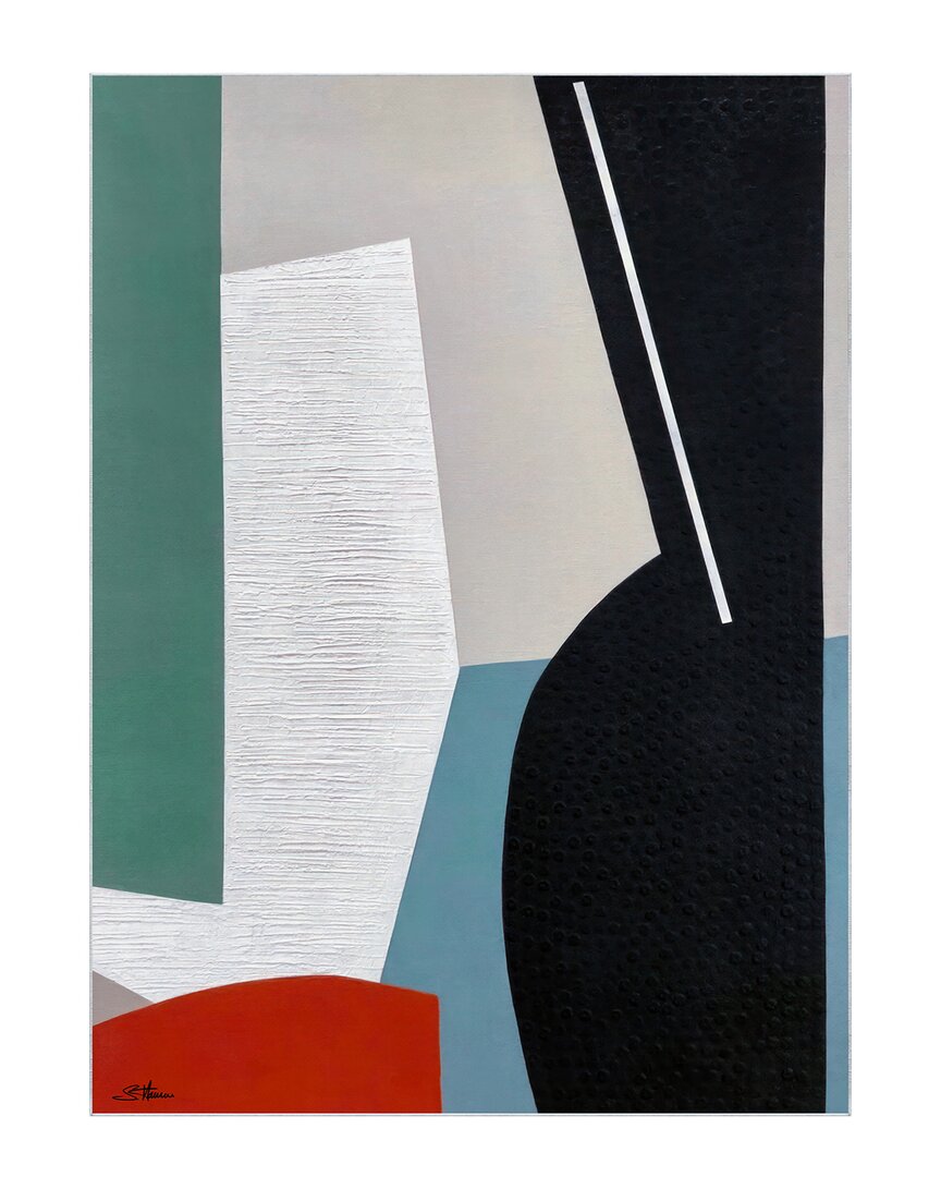 Empire Art Direct A Matter Of Form I Washable Abstract Art Area Rug