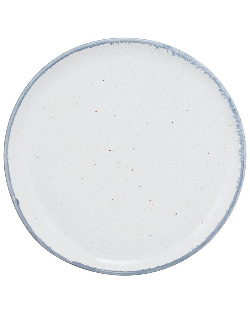 Ten Strawberry Street Set Of 6 Arctic Coupe Salad Plates In White