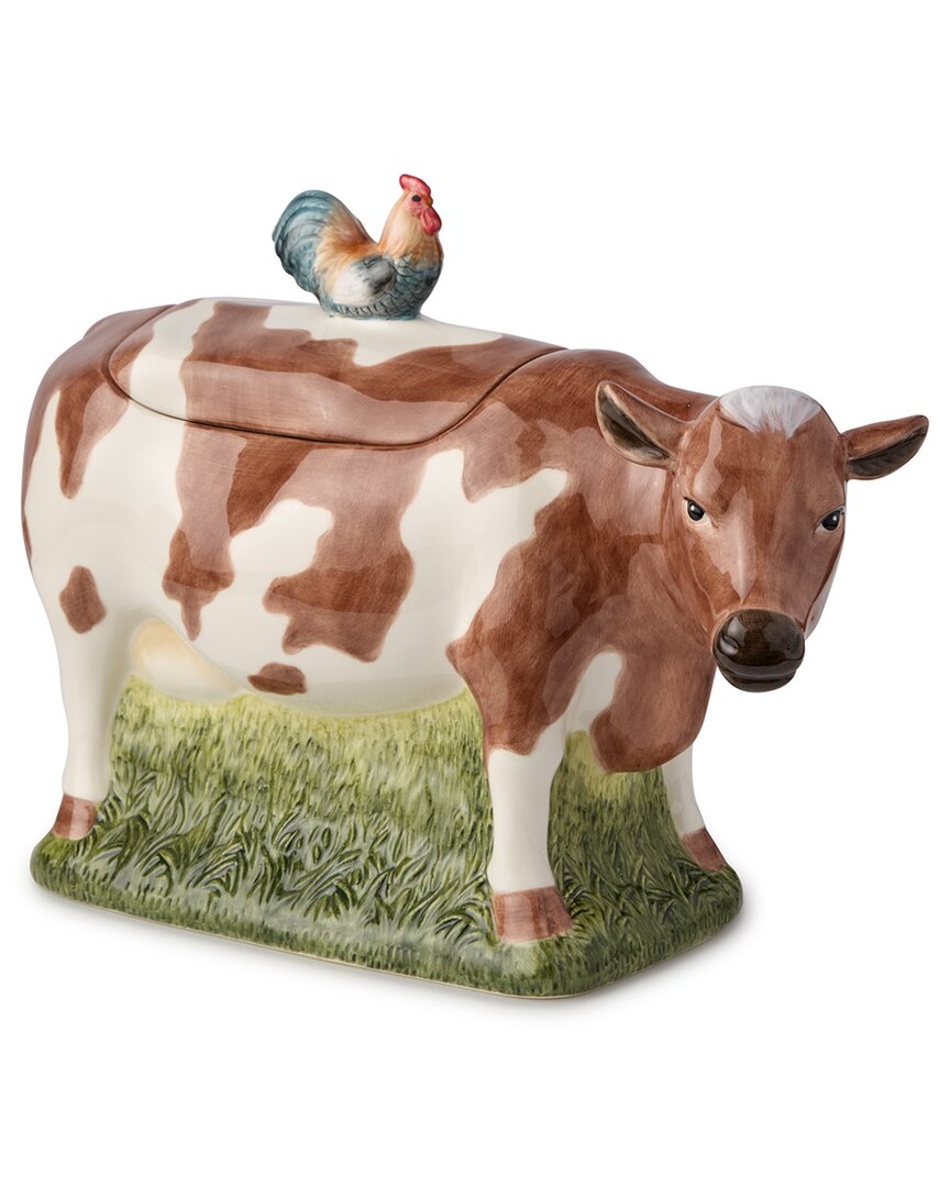 Certified International Vintage Farm Cookie Jar
