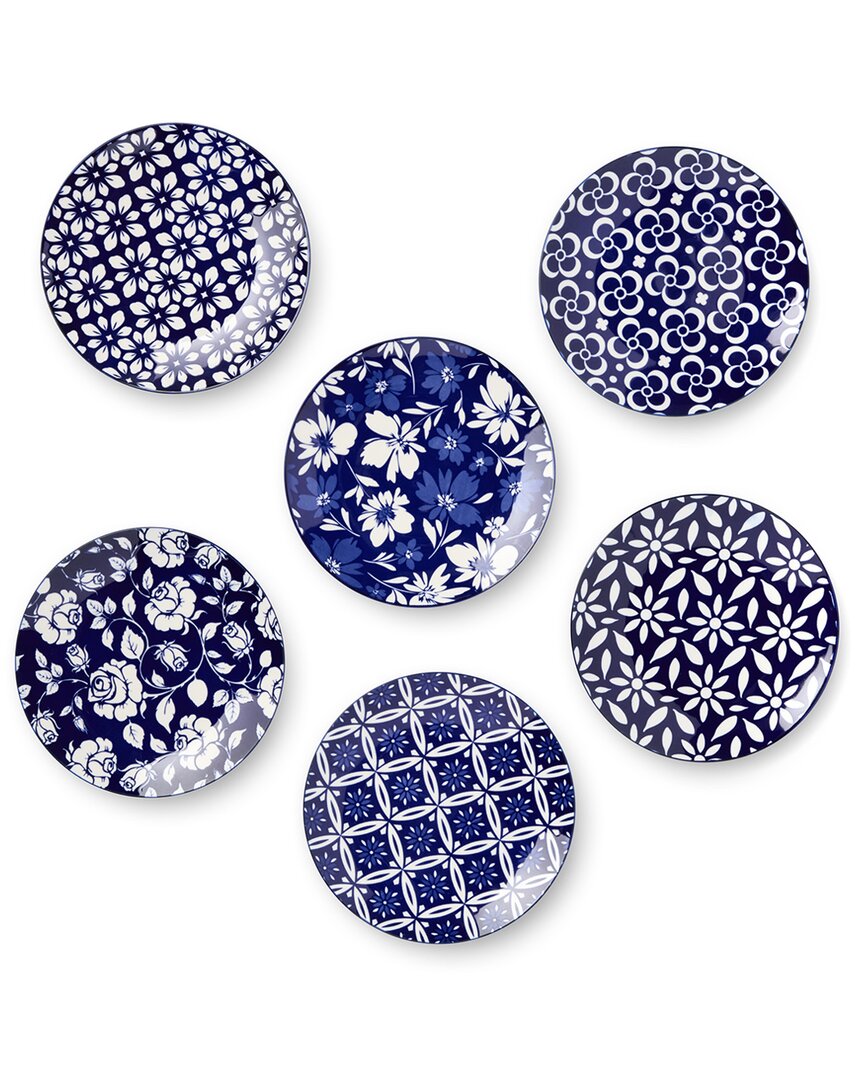 Certified International Madison Set Of 6 Salad Plates