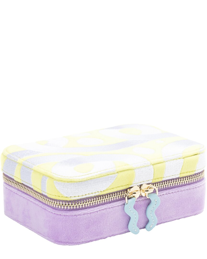 Wolf 1834 Bea Bongiasca Travel Zip Case In Multi