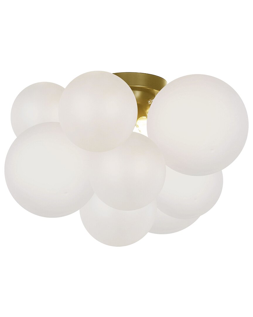 Dainolite Miles 3-light Flush Mount