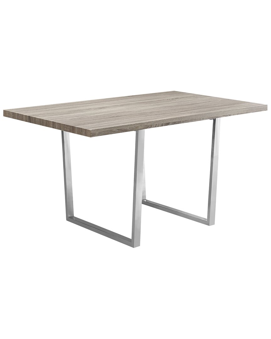 Monarch Specialties Dining Table In Taupe