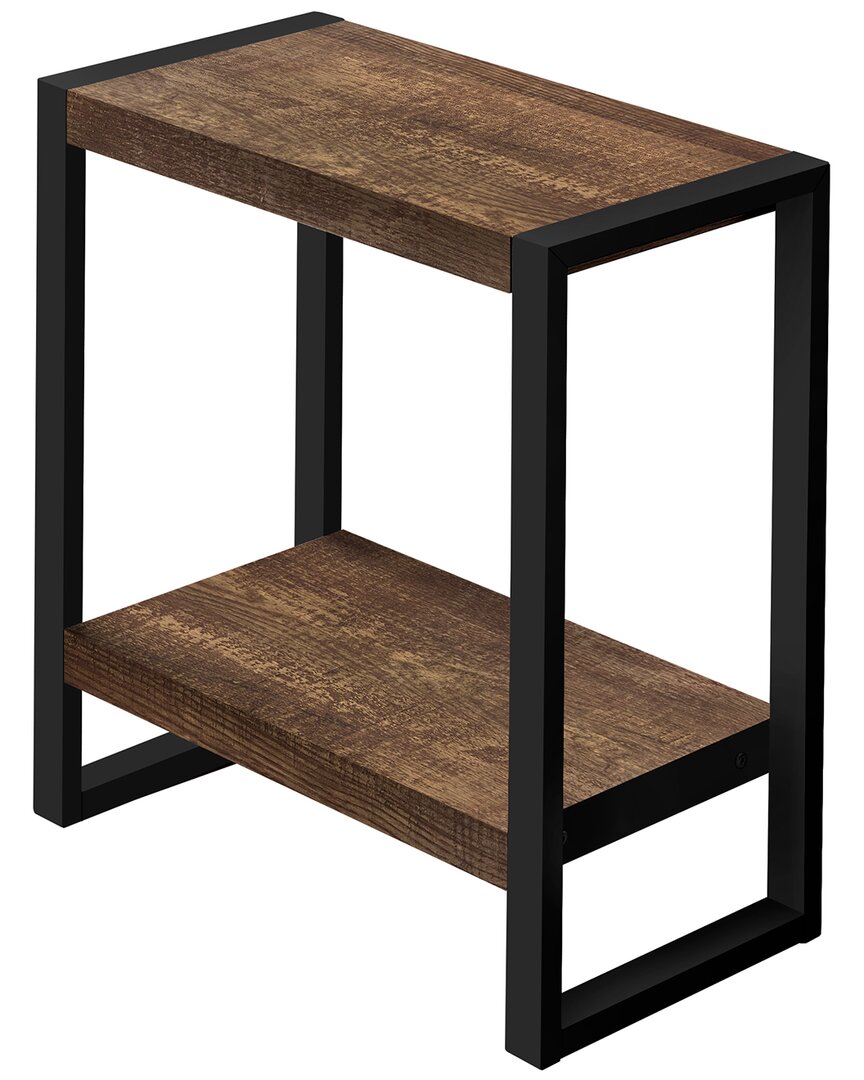 Monarch Specialties Side Table In Brown
