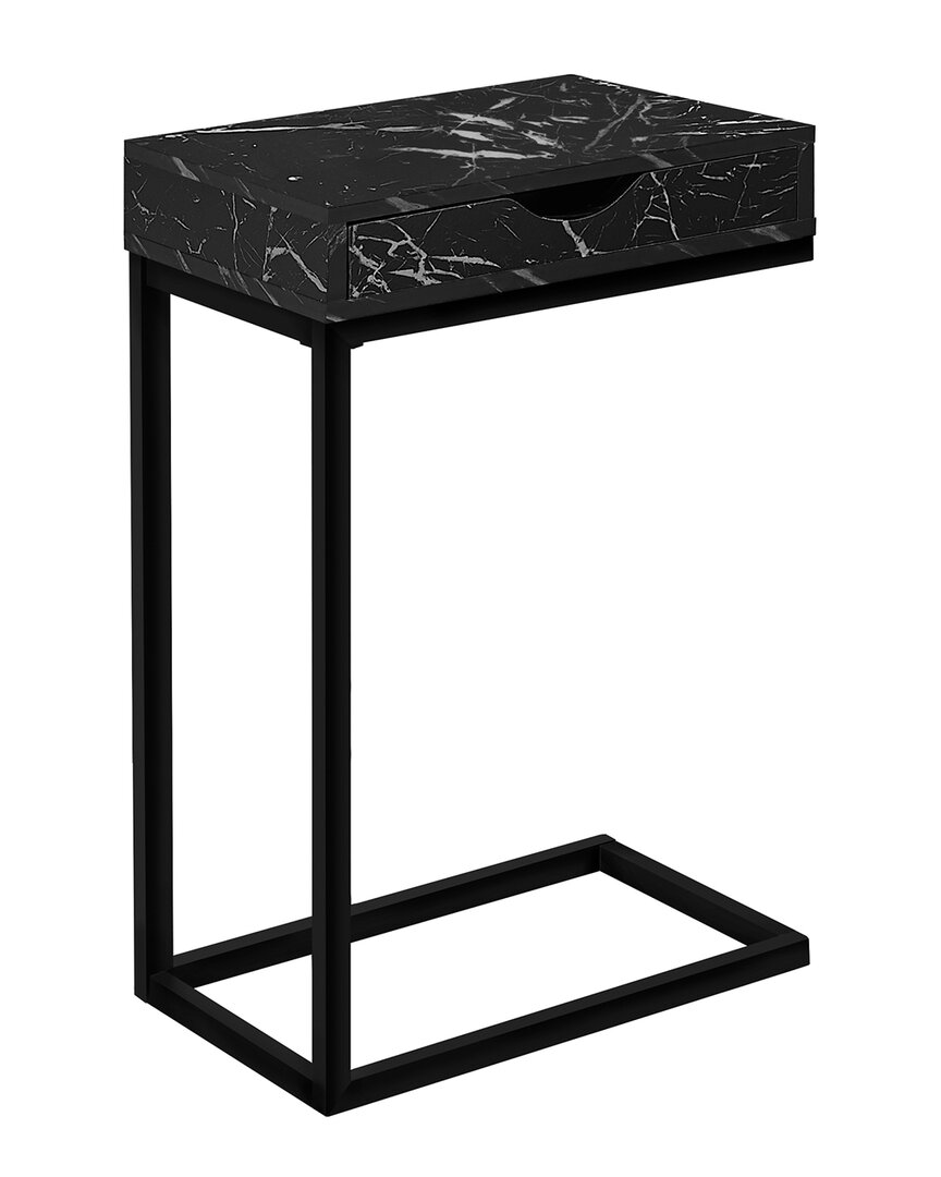 Monarch Specialties Side Table / C Table In Black