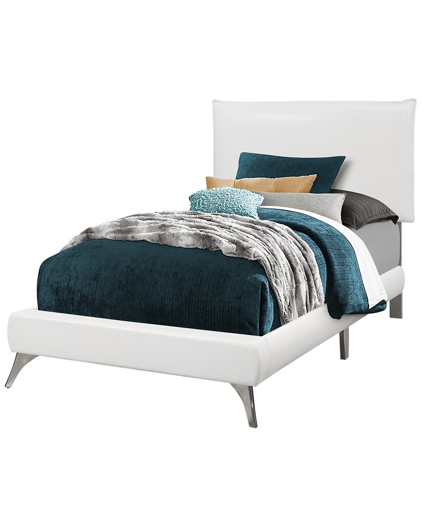 Monarch Specialties Bed In White