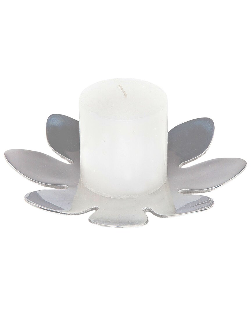Godinger Lotus Pillar Candle Holder Plate
