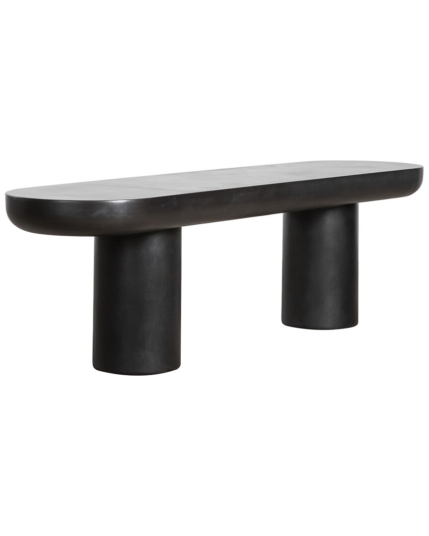 Moe's Home Collection Rocca Bench In Black