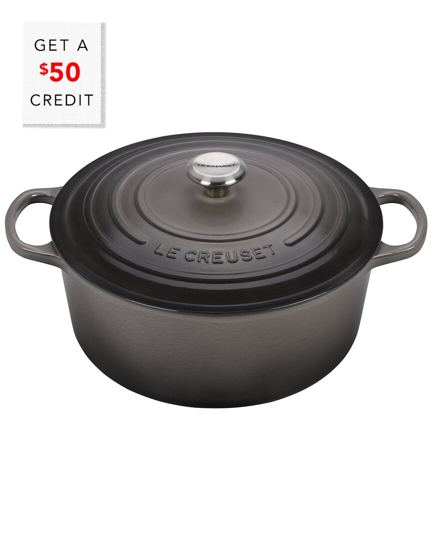 Le Creuset 4.5-qt. Signature Enameled Cast Iron Round Dutch Oven