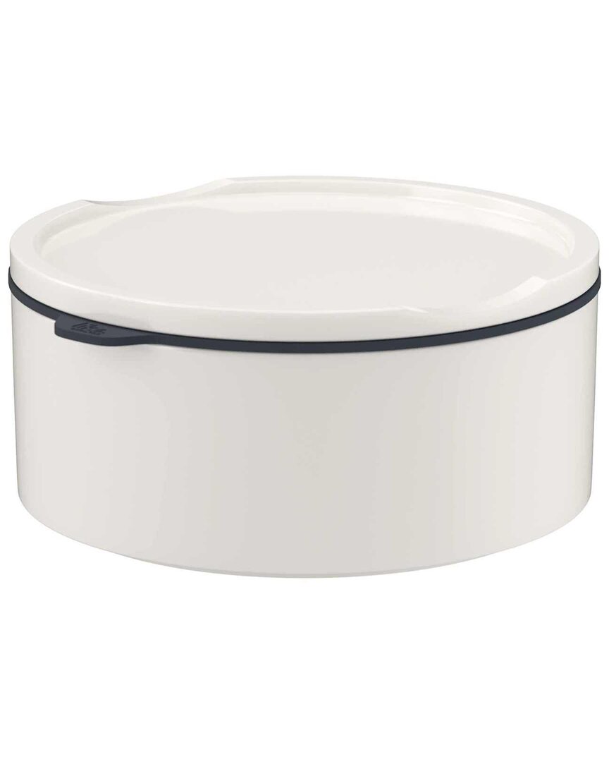 Like By Villeroy & Boch To Go & To Stay Lunch Box Medium Round In White