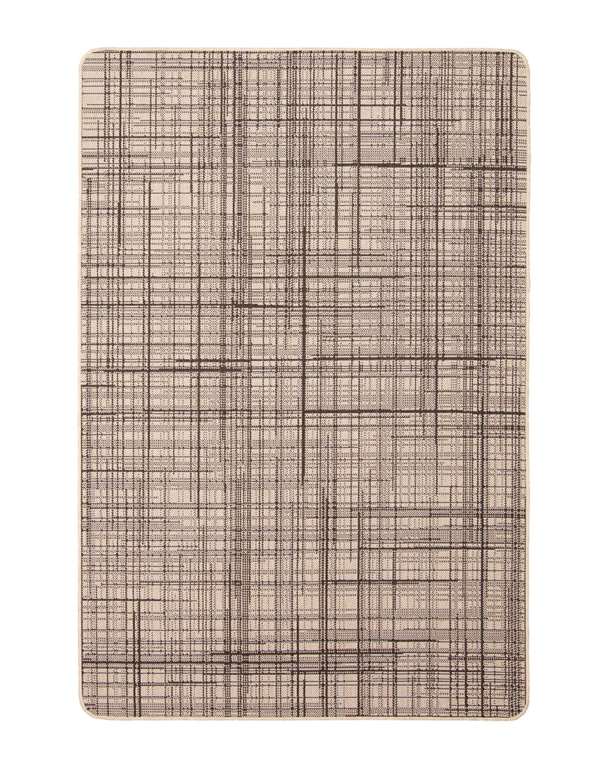 Ecarpet Vista Textured Anti-slip Mat In Cream