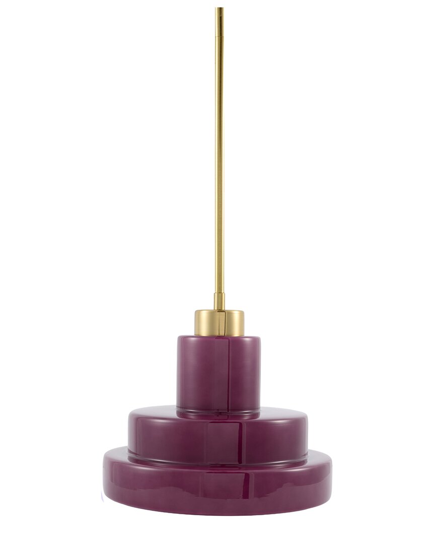 Livabliss Surya Annilo Pendant In Purple