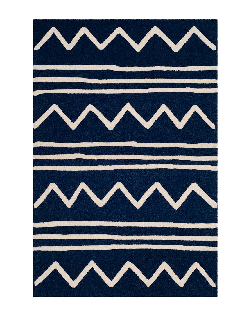Safavieh Dnu  Kids Zigzag Hand-tufted Rug