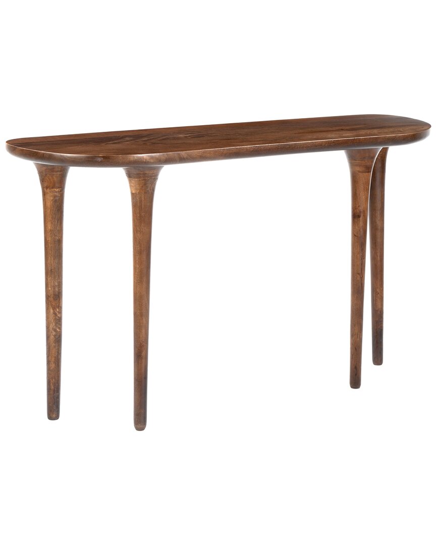 Zuo Modern Spiker Console Table Walnut In Brown