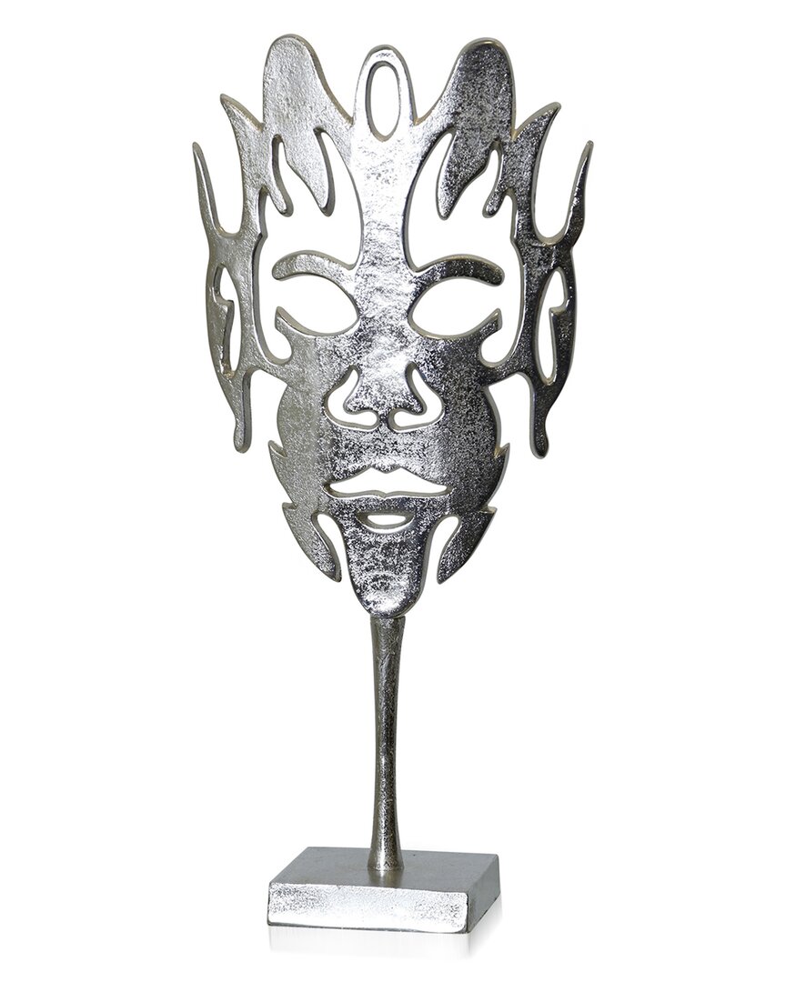 STYLECRAFT STYLECRAFT ASHA ALUMINUM METAL FIGURINE FACE STAND