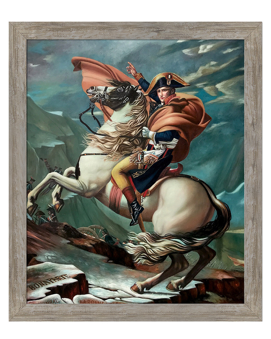 Overstock Art Napoleon Crossing The Alps, 1801 By Jacques-louis David