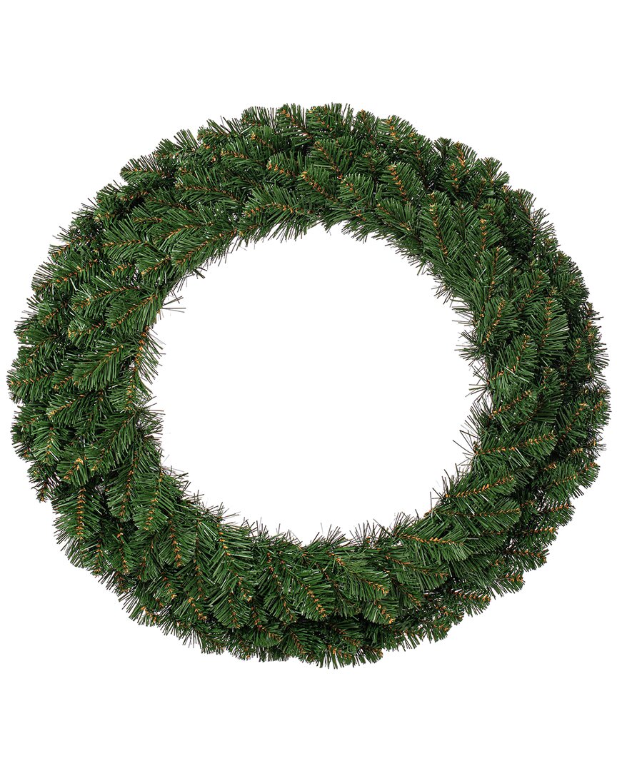 Vickerman 36in Oregon Fir Double Door Artificial Christmas Wreath